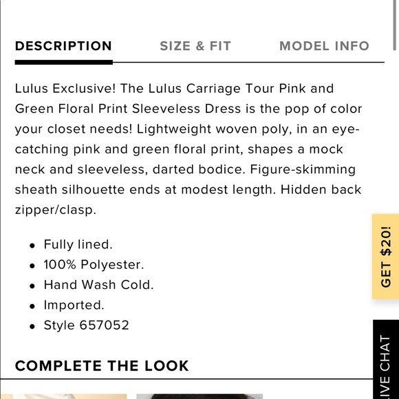 Lulus Floral Sleeveless Midi Dress. NEW S - Picture 8 of 10